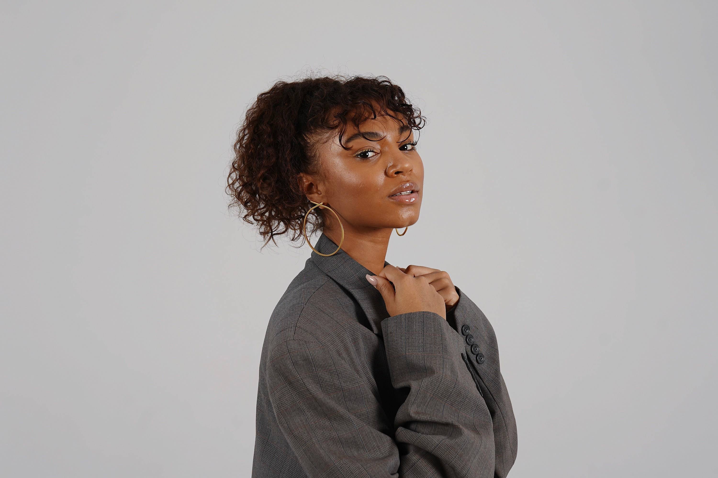 Laka Luka - Wholesale Dangle Earrings - Oversized Geometric Statement Knot Earrings Summer Gift9