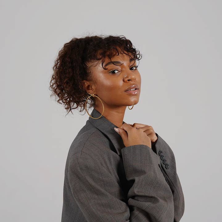 Laka Luka - Wholesale Dangle Earrings - Oversized Geometric Statement Knot Earrings Summer Gift9