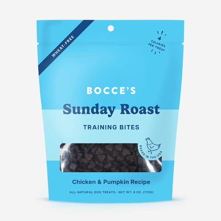 Bocce's Bakery - Wholesale Pet Treats - Dog - Sunday Roast Training Bites0