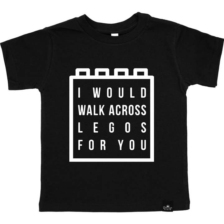 I WOULD WALK ACROSS LEGOS FOR YOU Boy's T-Shirt for wholesale by Sonrise State