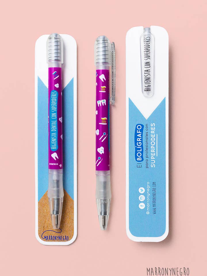 Dental Hygienist Pen with Superpowers for wholesale by Marronynegro