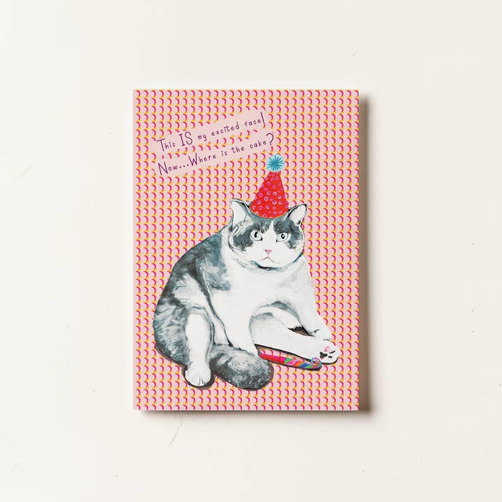 La Plante Carnivore – wholesale Birthday card – Party Grumpy Cat Birthday Card