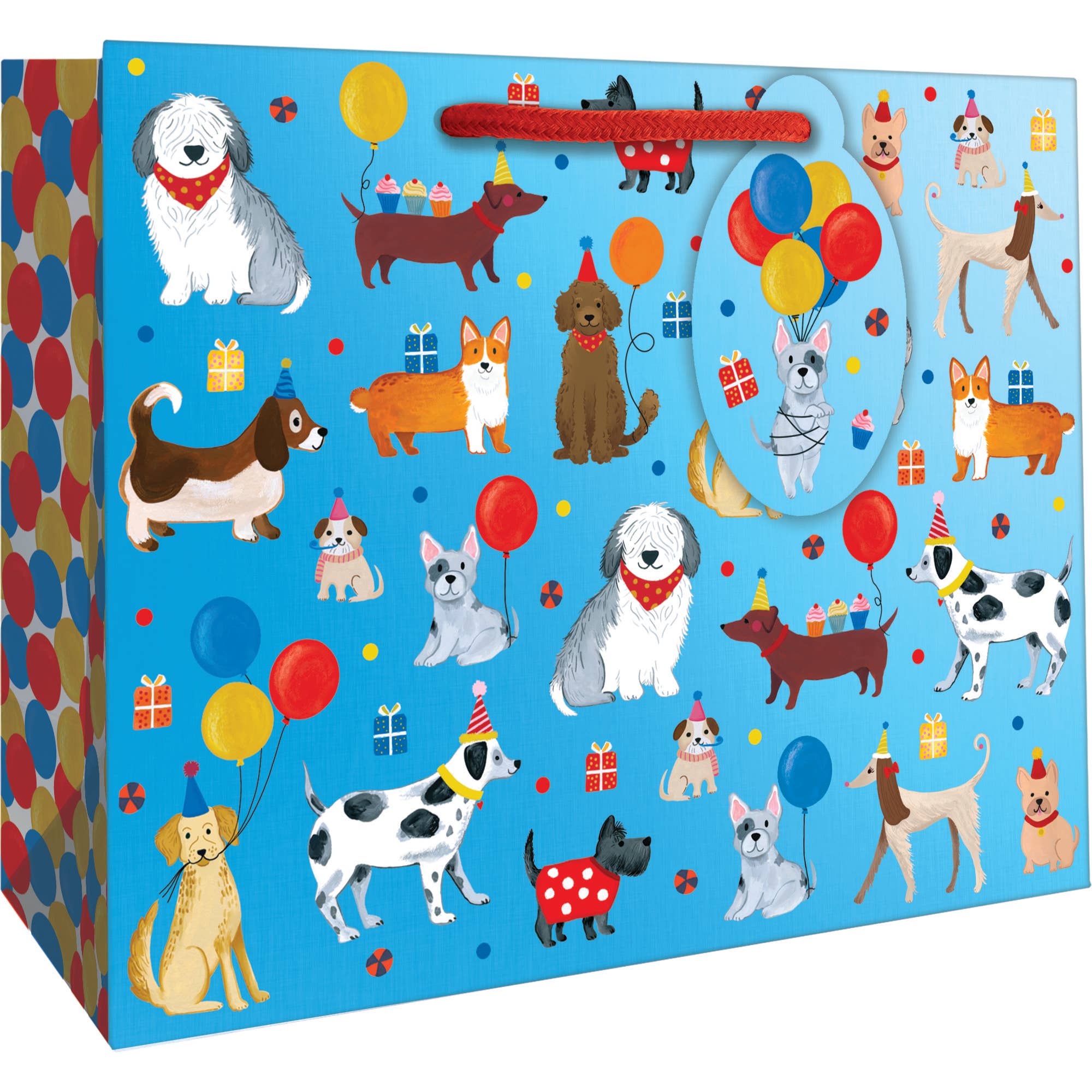 Jillson & Roberts - Wholesale Gift Bag - Totes - Large - Party Dogs0