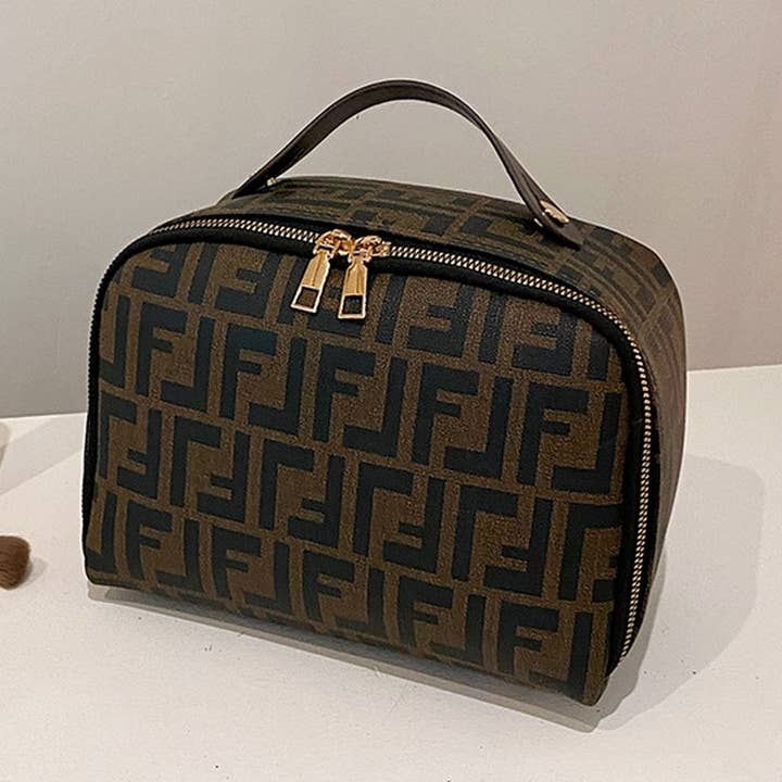 NEW LETTER PU LEATHER LARGE CAPACITY COSMETIC BAG_CWAB4384 and other Purchase Wholesale somerset toiletry company. Free Returns & Net 60 Terms on Faire trending on Faire.