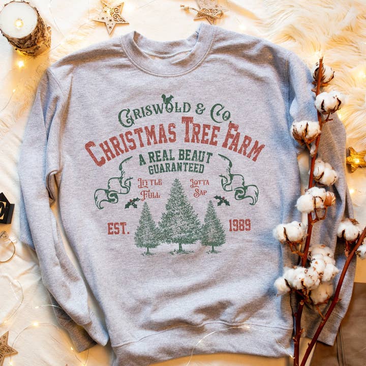 Griswold Tree Farm Fleece for wholesale by MidWest Tees