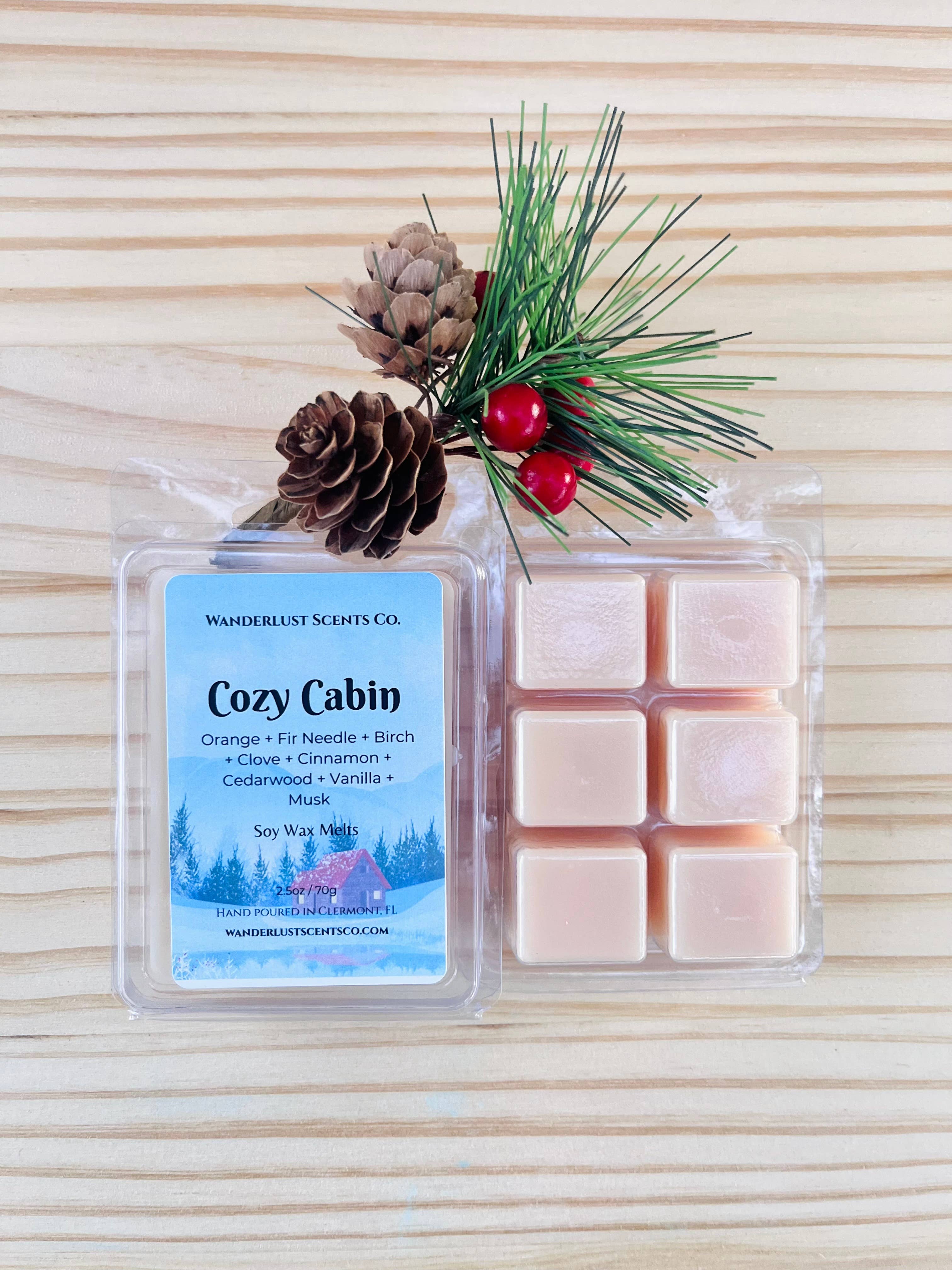 Wanderlust Scents Co. – wholesale Wax melt – Christmas Soy Wax Melts Clam Shell3