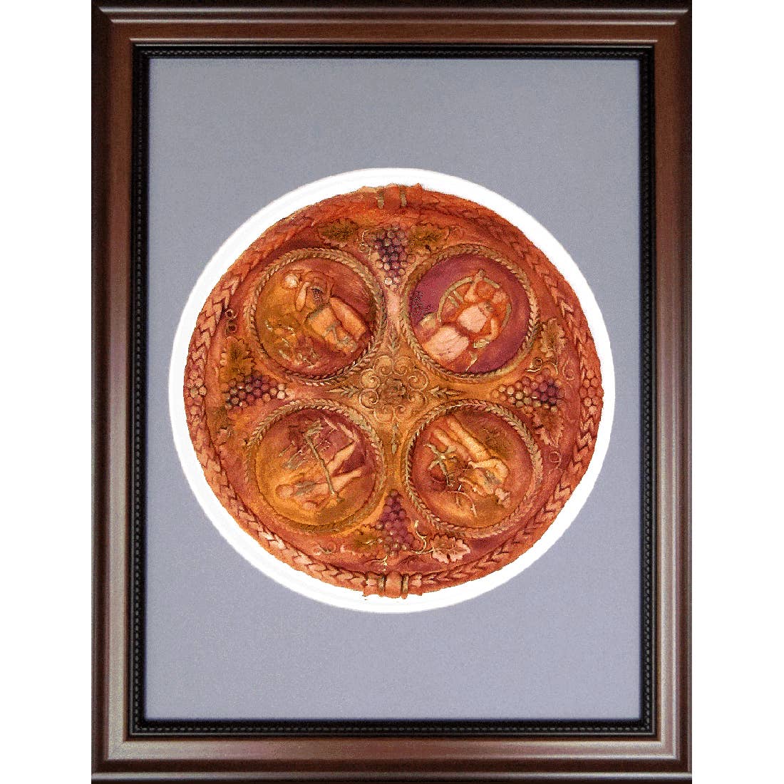 The Saffron Guild – wholesale Konsttryck – Pappersförpackningar, inramade - Vineyards Seasons - Vineyard & Winery5