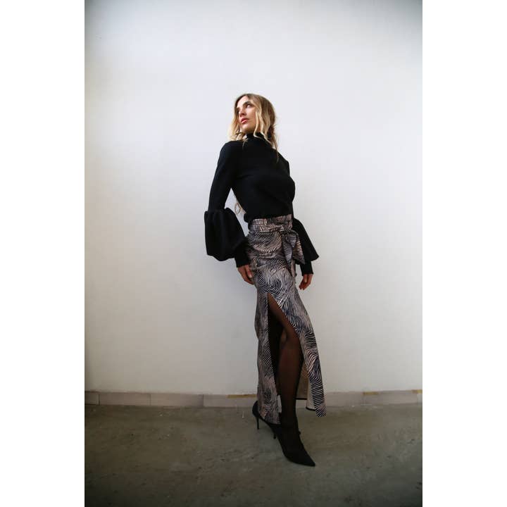 NÈGRE BALLON À COL ROULÉ CARACAS NOIR en vente sur Faire3