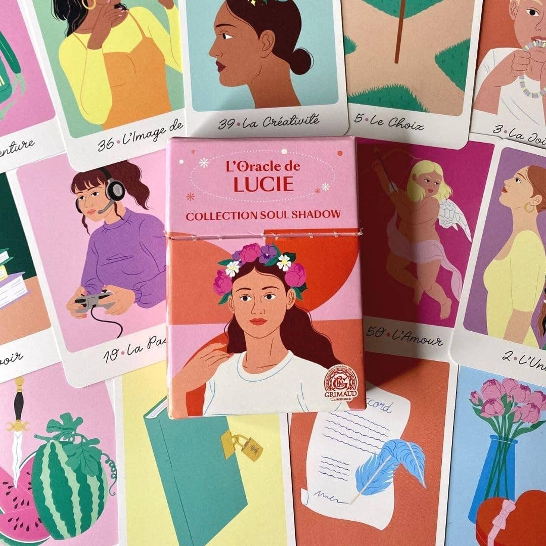 Cardshouse - Vendita all'ingrosso Tarocchi - Carte dell'Oracle de Lucie edizione francese Grimaud Cartomancie5