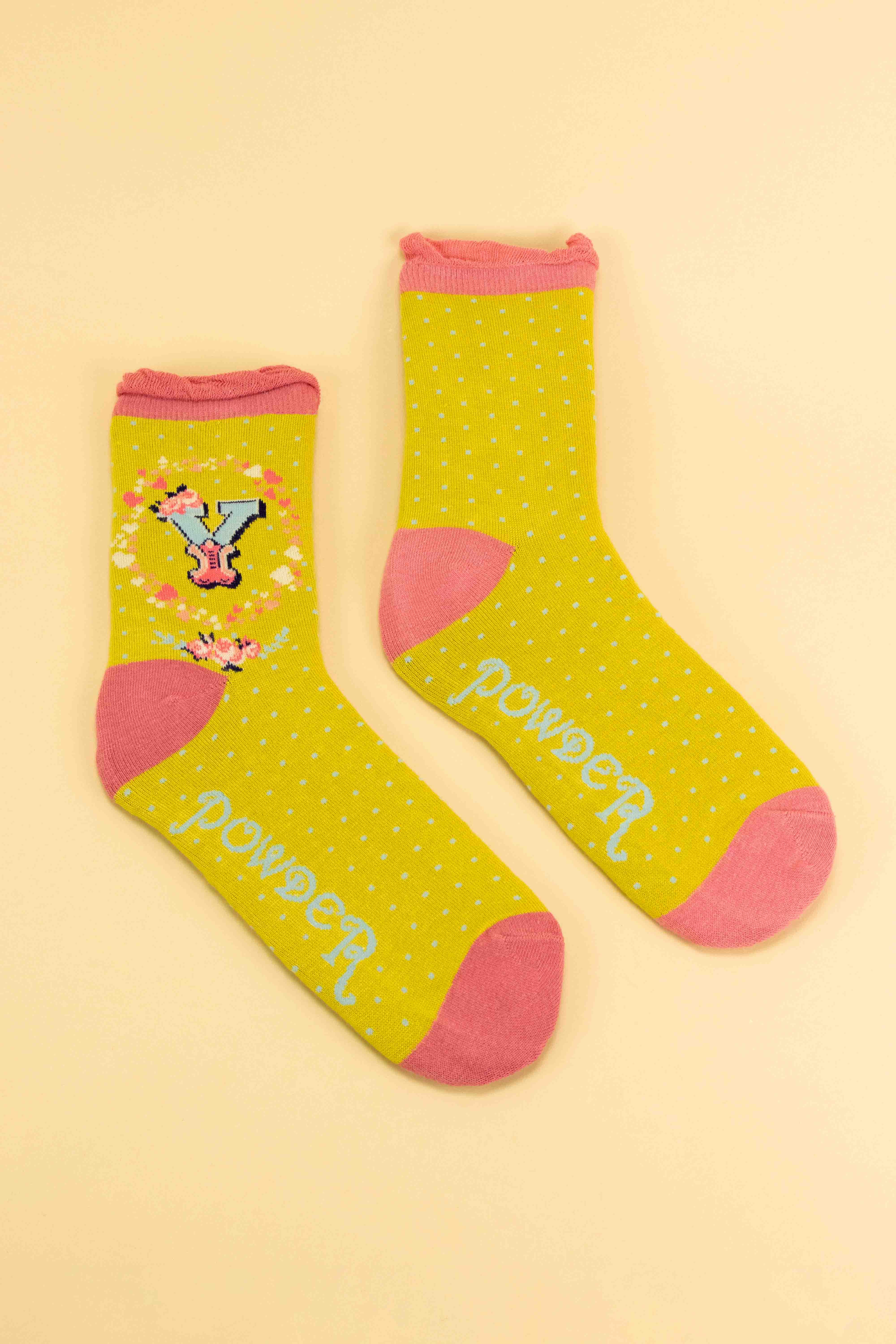 Powder Design - Europe - Wholesale Socks - Women's - Letter Ankle Socks63