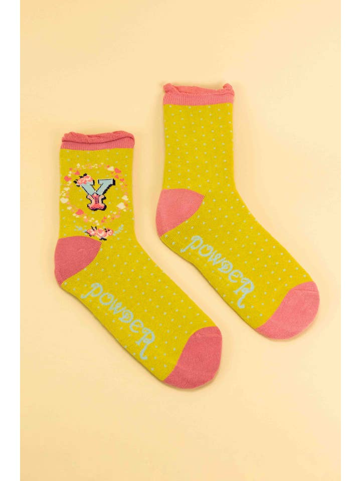 Powder Design - Europe - Wholesale Socks - Women's - Letter Ankle Socks63