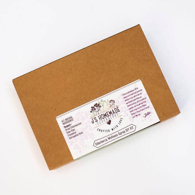 Elderberry Syrup DIY Kit for wholesale by J's Homemade Elderberry Syrup