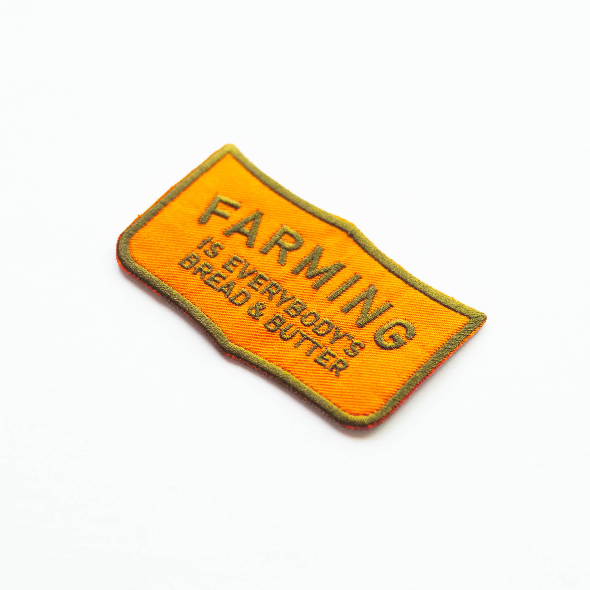 Union Made - Wholesale Patch - Farming is Everybody's Bread & Butter Iron on Patch3