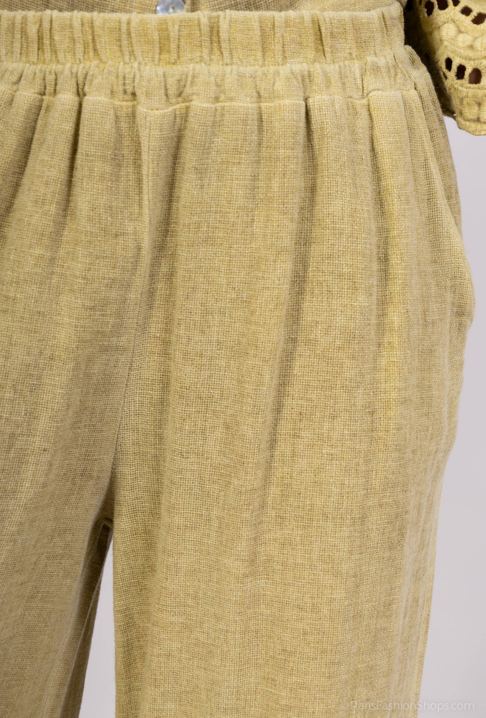 Shyloh – Großhandel Hose – Damen – Leinen-Baumwollhose 2 Taschen 2053224