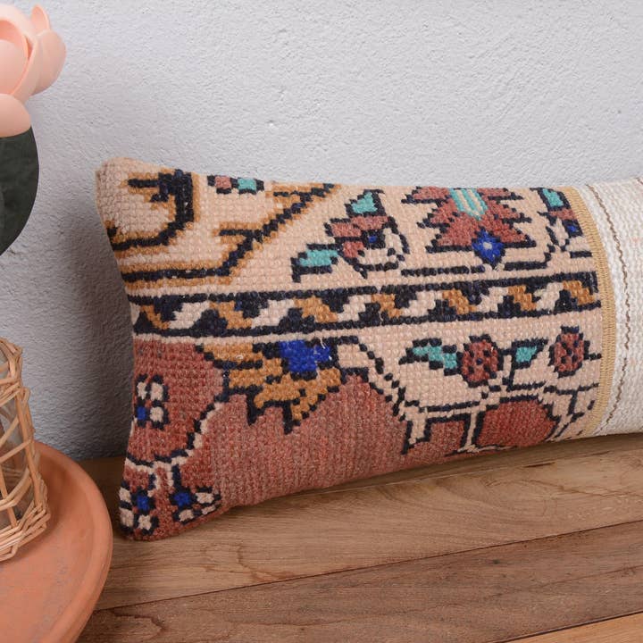 Handgemaakte Boho Kilim Lendenkussen voor Bank en Sofa voor wholesale door Kilim Pillow Decors
