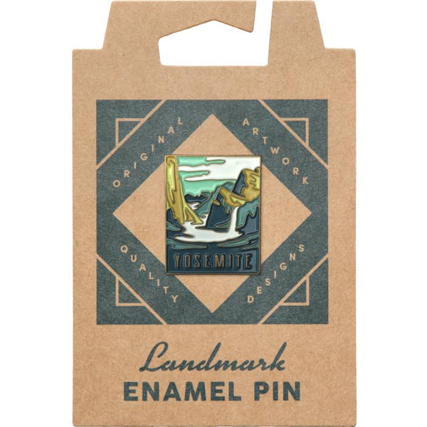 Yosemite National Park Enamel Pin for wholesale by The Landmark Project