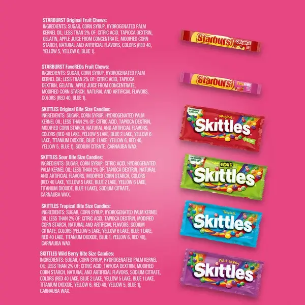 Pistest - Wholesale Chocoladereep - Variëteitspakket Volledige Formaat Kauwsnoep Assortiment Repen2