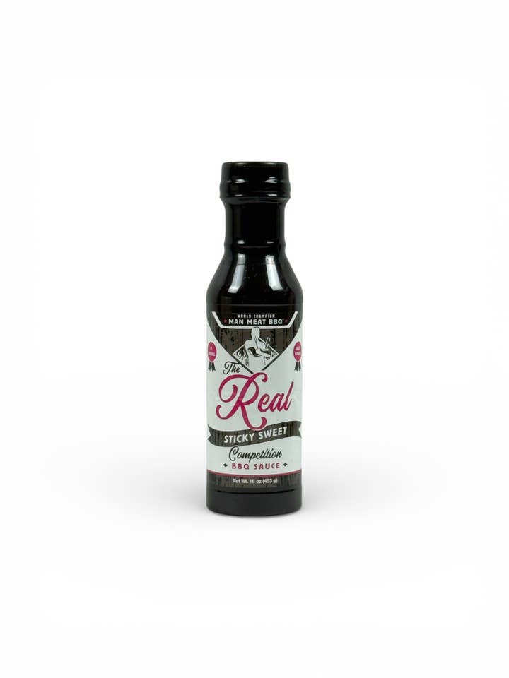 Sauce collante et sucrée pour barbecue à la viande de l'homme pour la vente par Man Meat BBQ