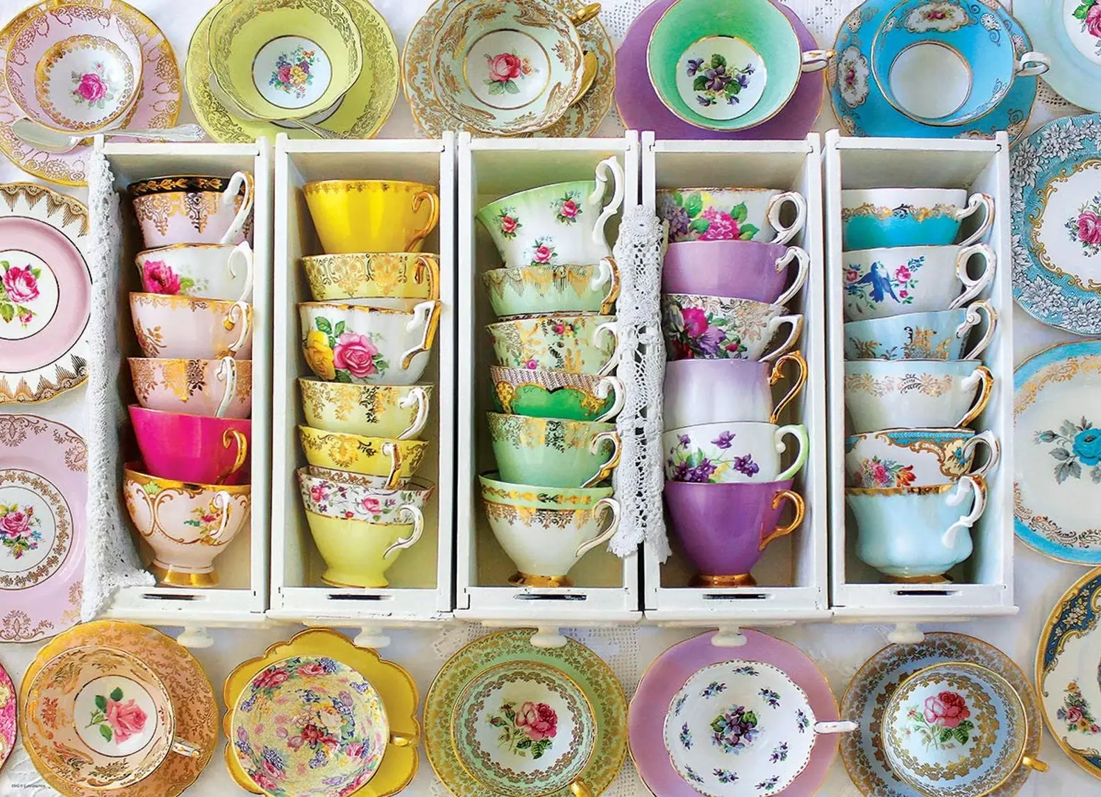 All Little Cute Things - Wholesale Coffee/Tea Cup - Mismatched teacups for Tea party, Wedding Event Planner2