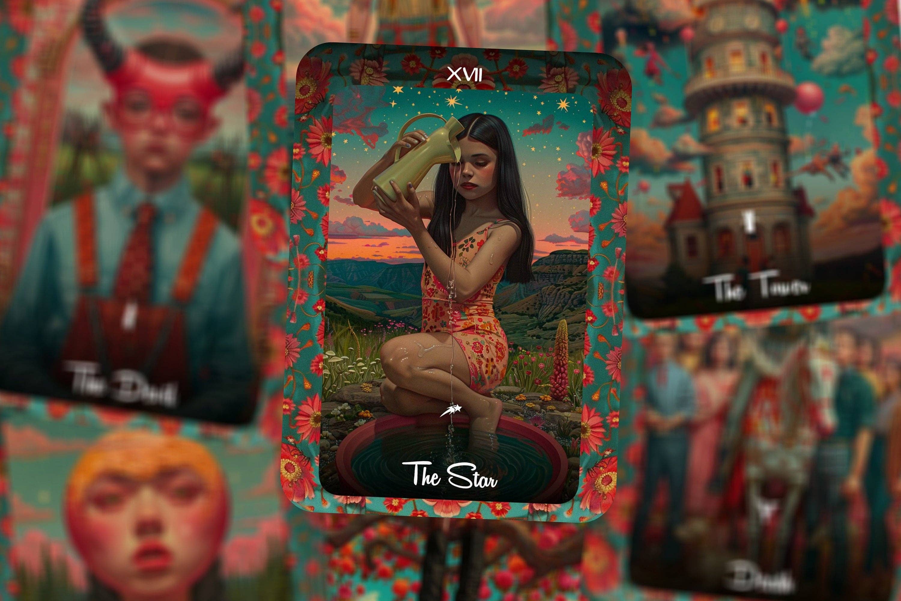 Ibiza Tarot USA - Wholesale Tarot Cards - Surreal Visions Tarot - 78 cards3