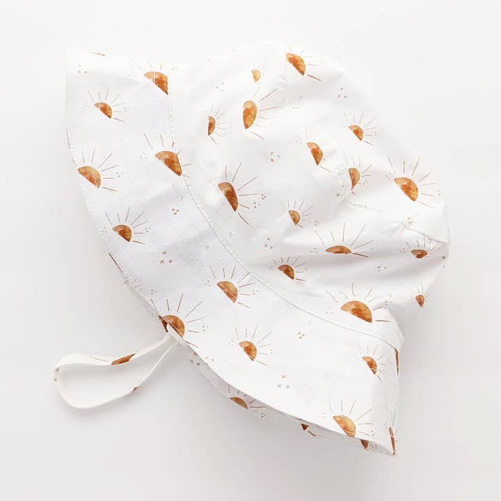Sunshine Bucket Hat UPF 50+ Baby & Toddler for wholesale by Huggalugs