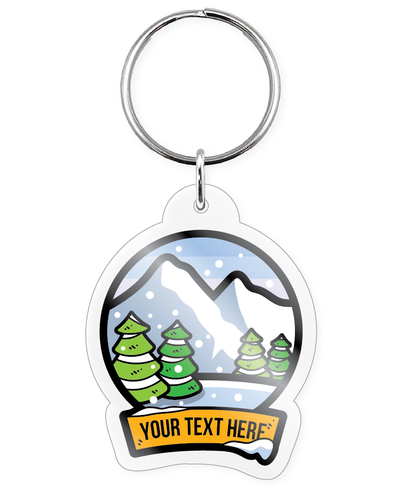 Morris Magnets – wholesale Keychain – Unisex – Keychain - Snow Globe0