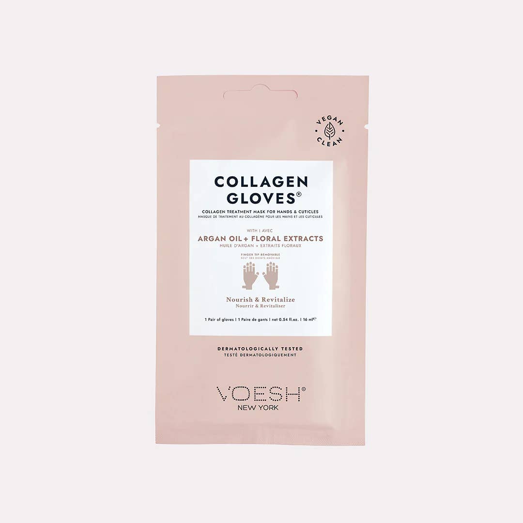 VOESH New York - Wholesale Hand Cream/Lotion - Collagen Gloves with Argan Oil + Floral Extracts