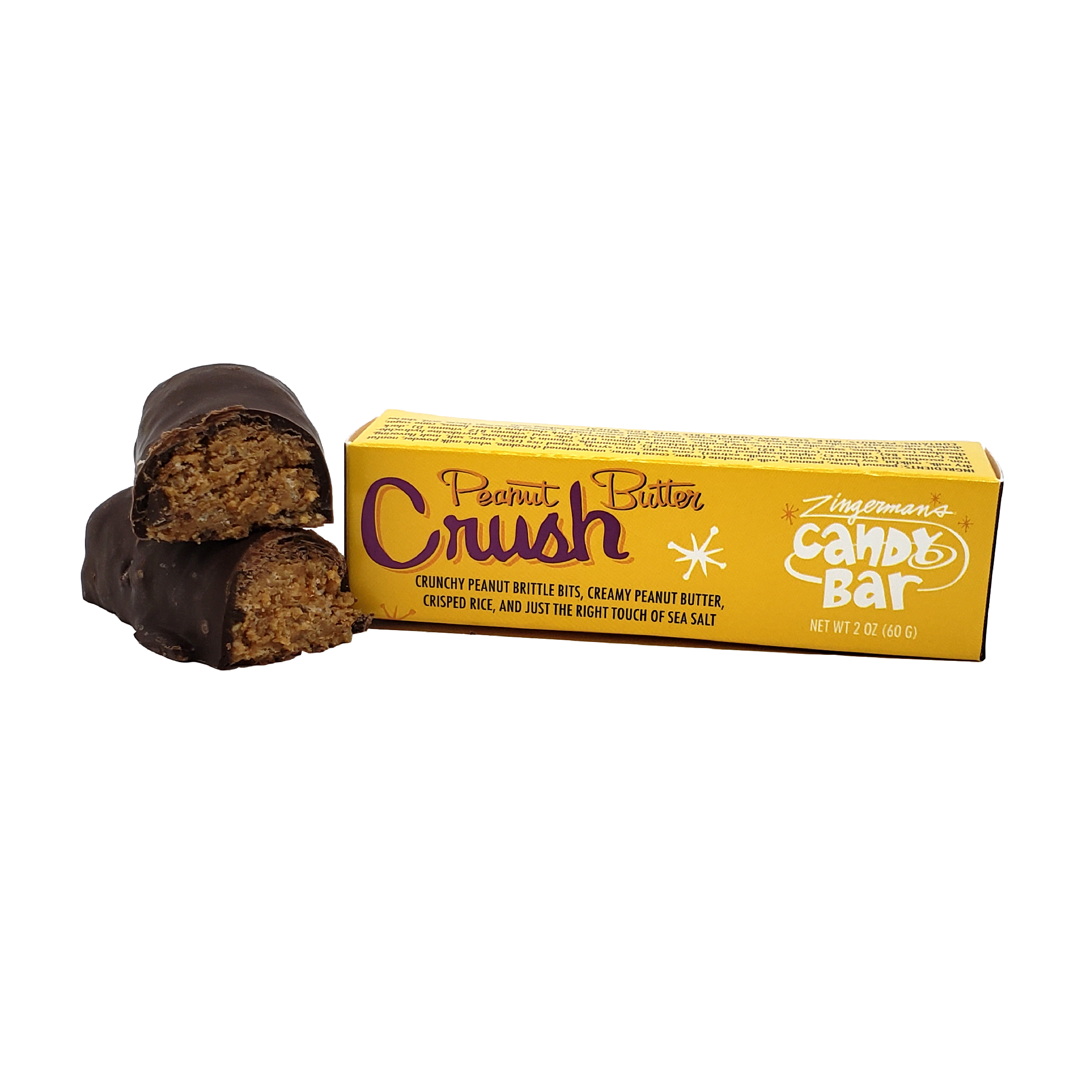 Zingerman's Candy Manufactory - Wholesale Chocolate Bar - Peanut Butter Crush Candy Bar w/Display Box1