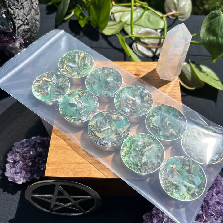 You Are Uniquely Magic - Wholesale Tea Light Candles - Prosperity And Wealth Tealight Spell Candles7