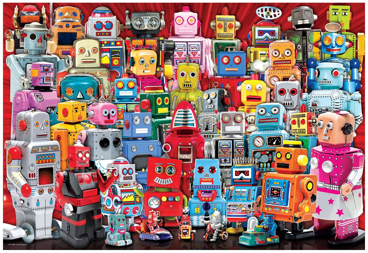 Eurographics Puzzles Europe - Wholesale Puzzle - Kids - Robots Lunch Bag3