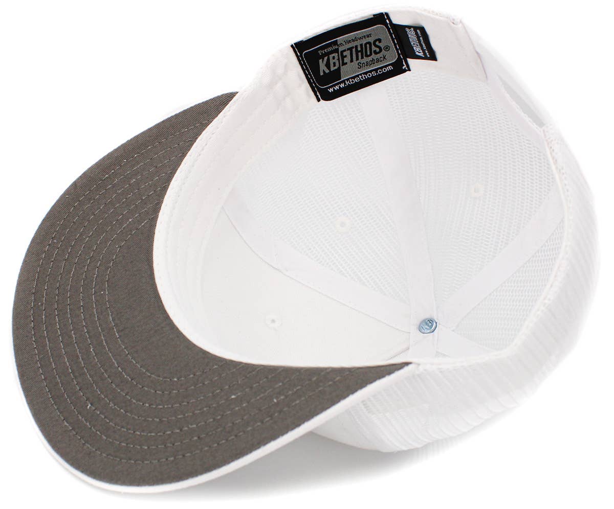 KBETHOS - Wholesale Trucker Hat - Men&#x27;s - Five Panel Mesh Snapback23