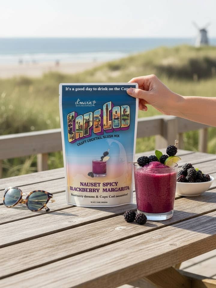 Cape Cod: Nauset Spicy Blackberry Margarita - Ready-To-Freeze Cocktail for wholesale by d'marie inc.