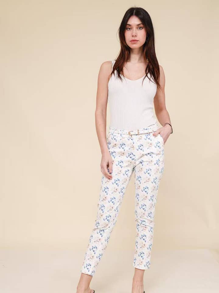 Tryckt byxa för wholesale av magnolia