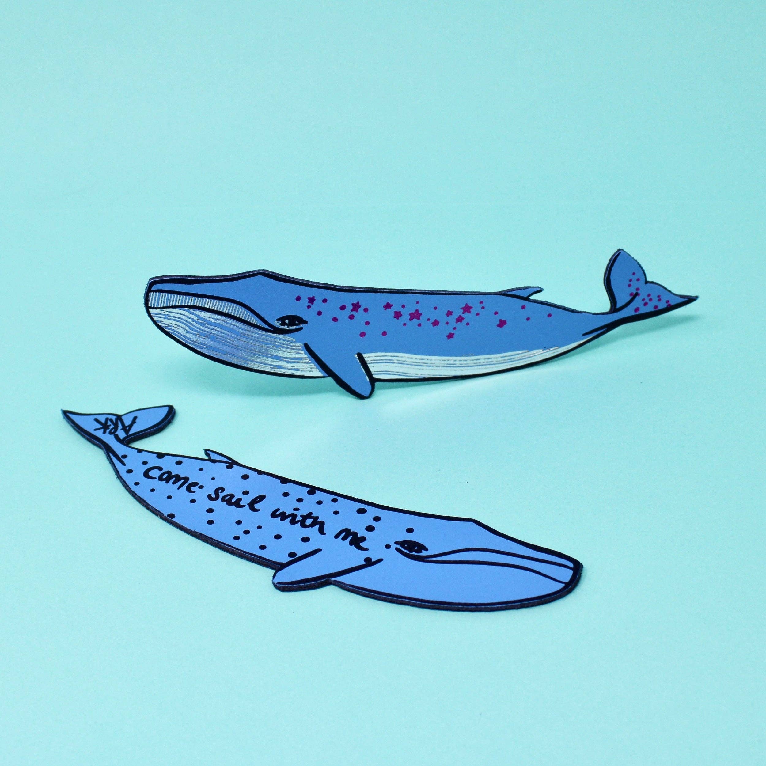 Ark Colour Design - Wholesale Bookmark - Whale Bookmark7