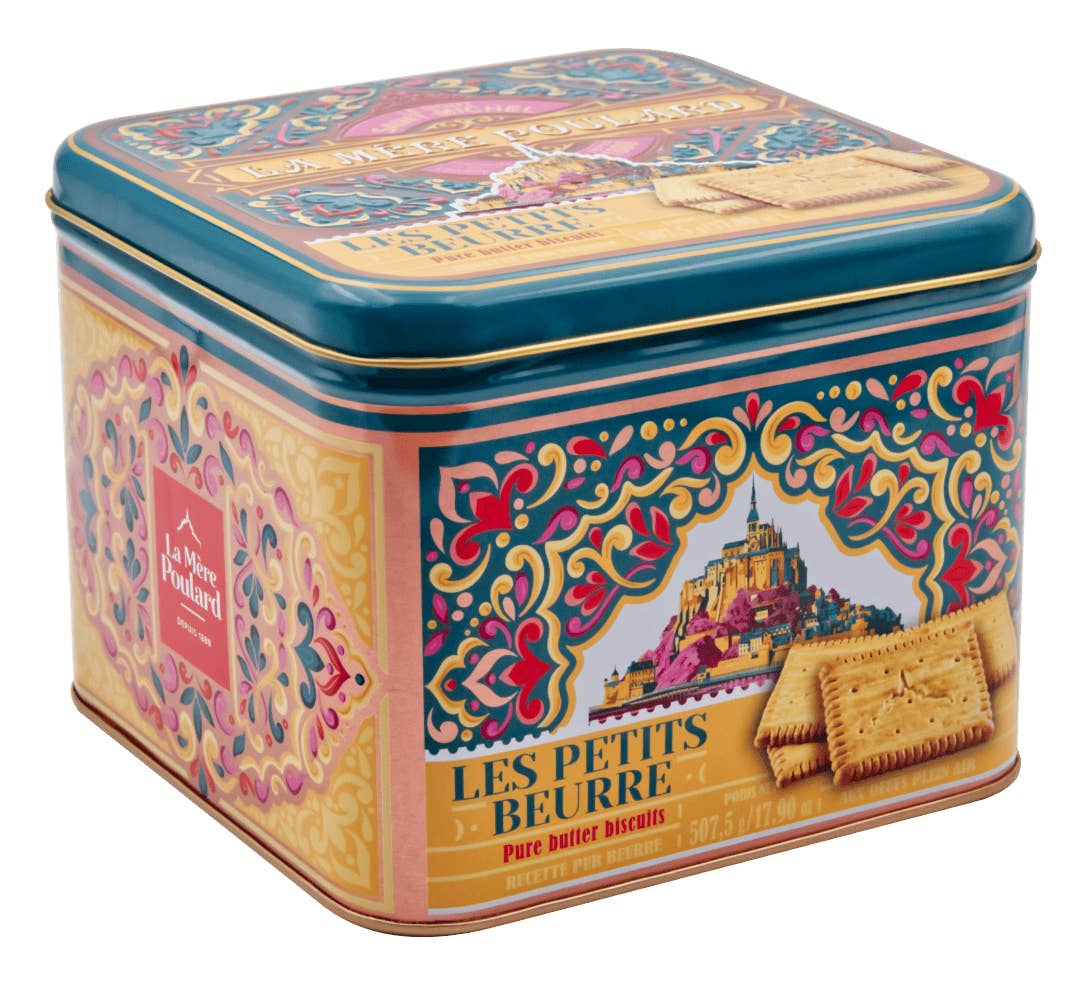 Biscuiterie La Mère Poulard - Wholesale Cookie - MYTHICAL BOX PETIT BEURRE 507.5G