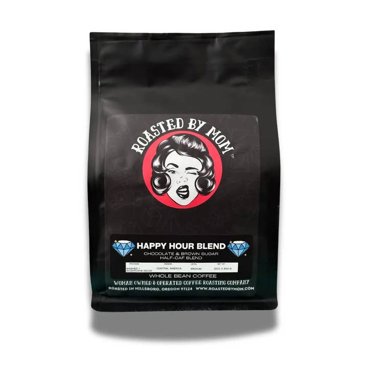 Happy Hour Blend for wholesale by Roasted By Mom Coffee