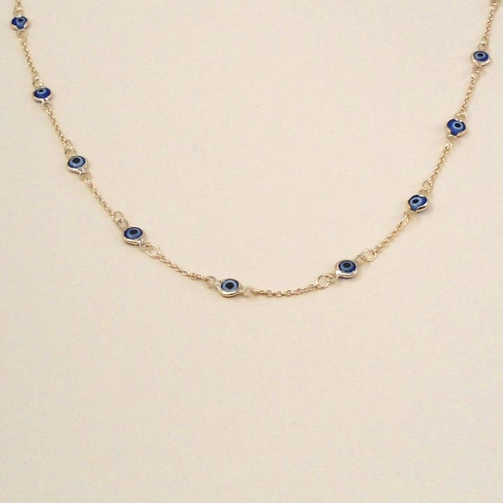 Eye Chain Necklace for wholesale by May Martin