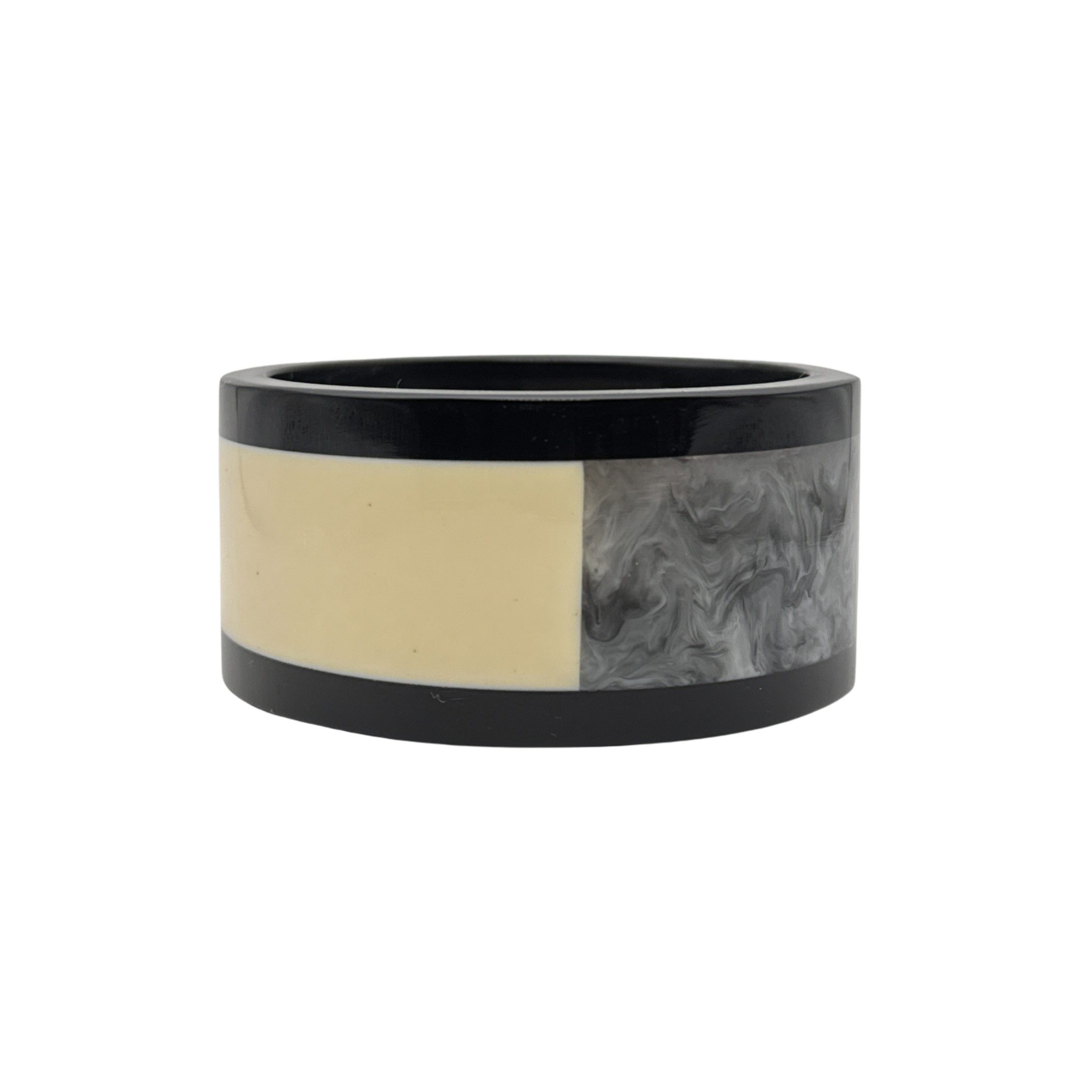 Treasure Jewelry - Vente Bracelet jonc - Bracelet Manchette Multicolore en Résine Lucite Fait Main4