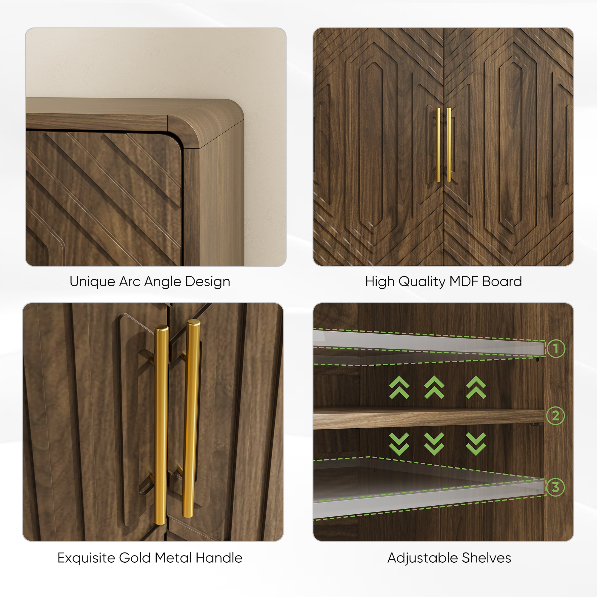 HOMYCASA DESIGN INC - Wholesale Sideboard - Luxury Private Club Dining Area with Marble Dining Set17