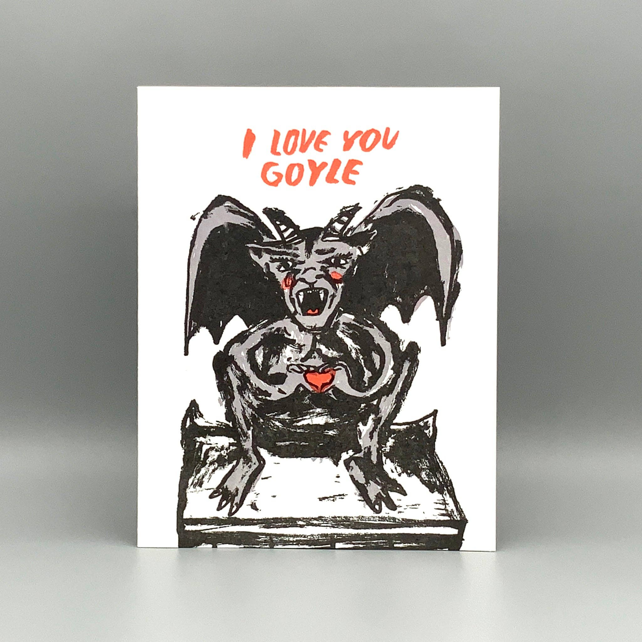 Westland Press - Wholesale Love Card - I Love You Goyle