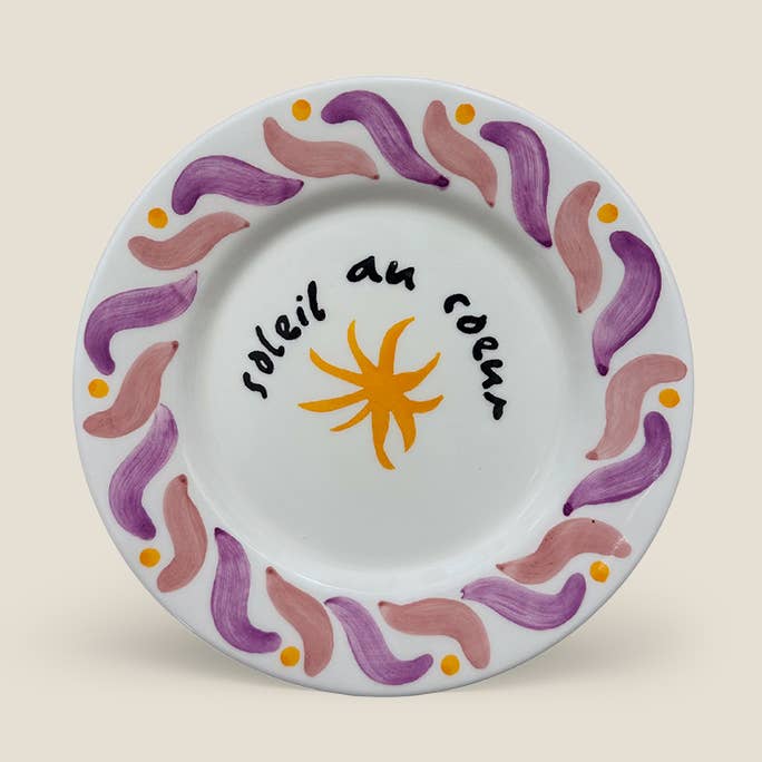 Cala Secreta pink ceramic dessert plate   and other Purchase Wholesale argile. Free Returns & Net 60 Terms on Faire trending on Faire.