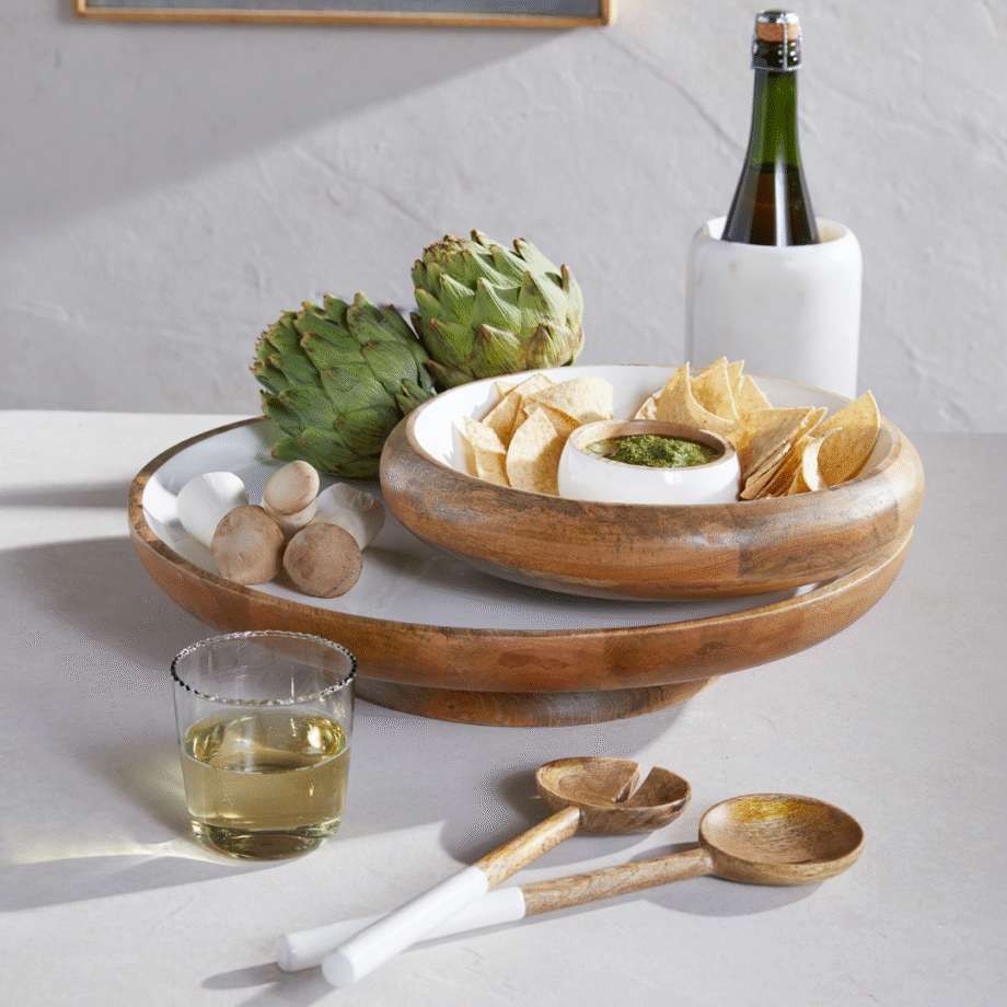 Be Home - Wholesale Lazy Susan - Madras Curva Lazy Susan1