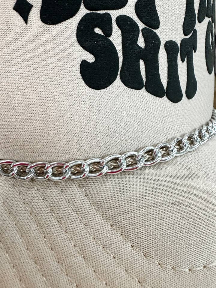 Silver Hat Chain for wholesale by Hart and Hollow