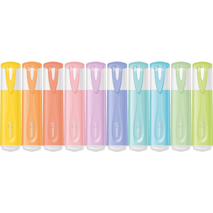 Maped Helix USA - Wholesale Highlighter - Fluo Peps Classic Pastel Highlighter Display x30