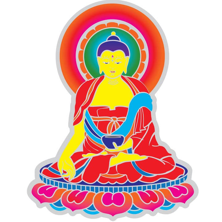 Suncatcher Buddha for wholesale by Illumination Mandalas