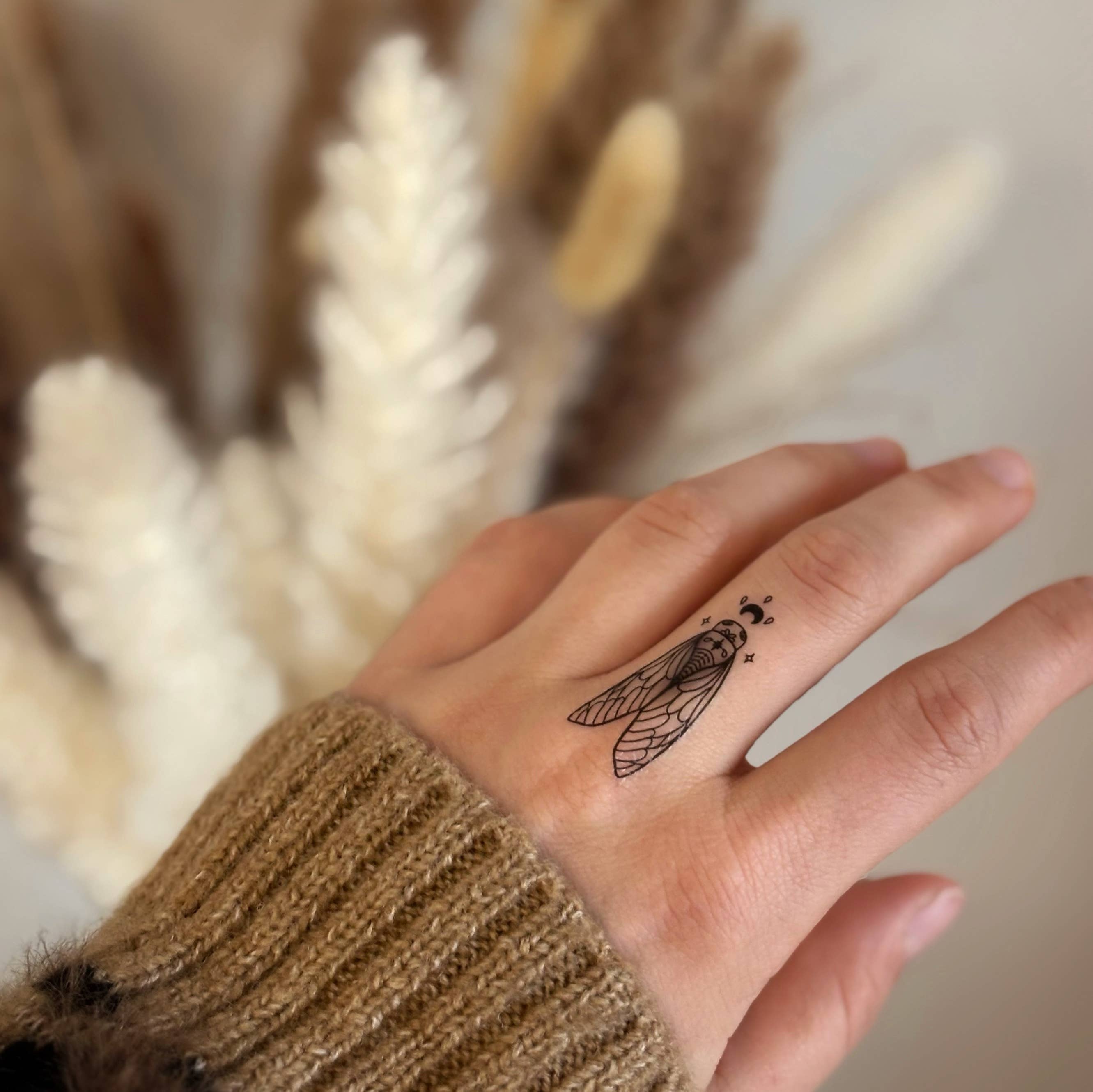 Sioou - Wholesale Temporary Tattoo - La cigale enchantée x51