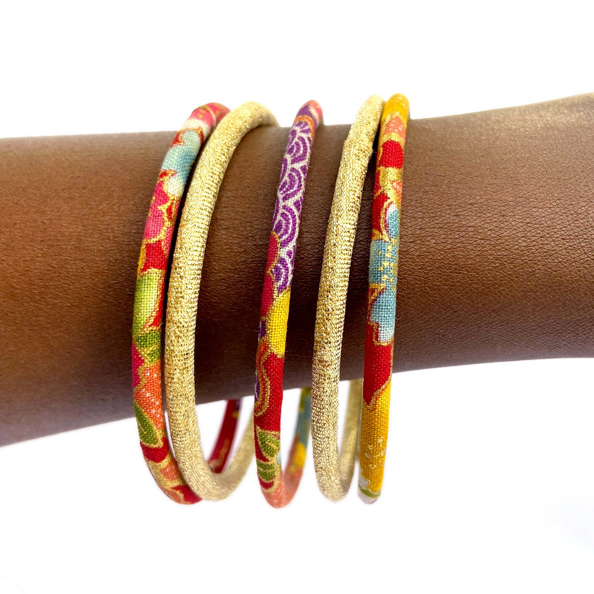 Melokane – Engroshandel Armbånd – Guld diamant stof armbånd armbånd2