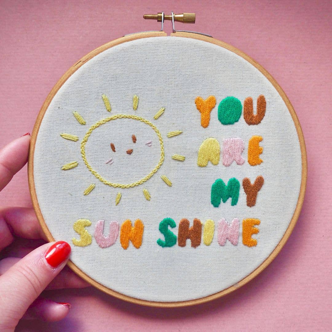 Broderi Kit Sunshine för wholesale av Thimble and Fabric