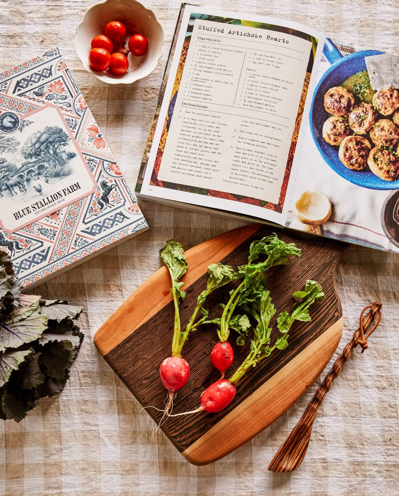 Blue Stallion Farm - Wholesale Cookbooks & Food - THE BLUE STALLION FARM LIFESTYLE & COOKBOOK LIMITED EDITION4