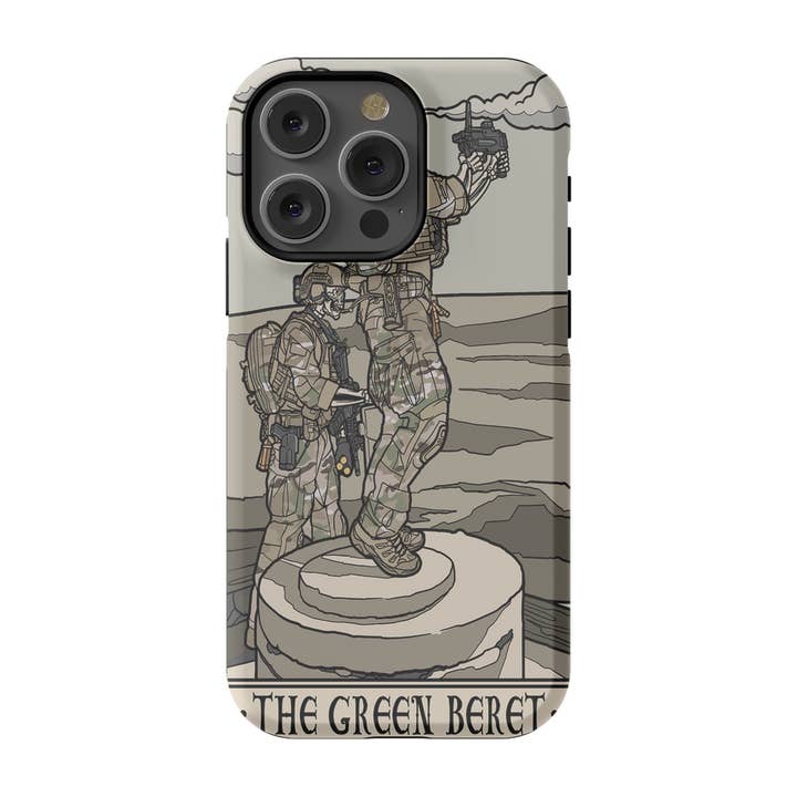 Green Beret Phone Case for wholesale by Platoon Daddy LLC